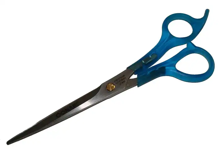 Hair-cutting scissors.