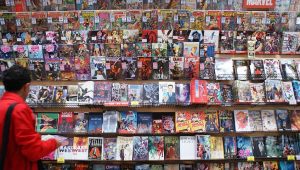 Comic books store