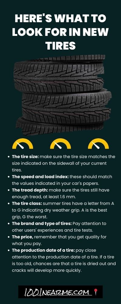 Here's what to look for in new tires