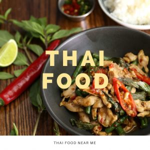 Thai food