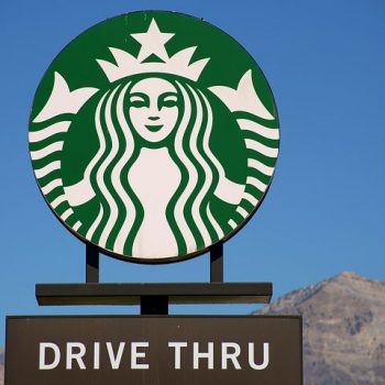 Starbucks drive thru